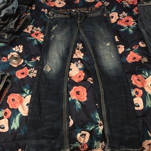 Cute rock revival jeans